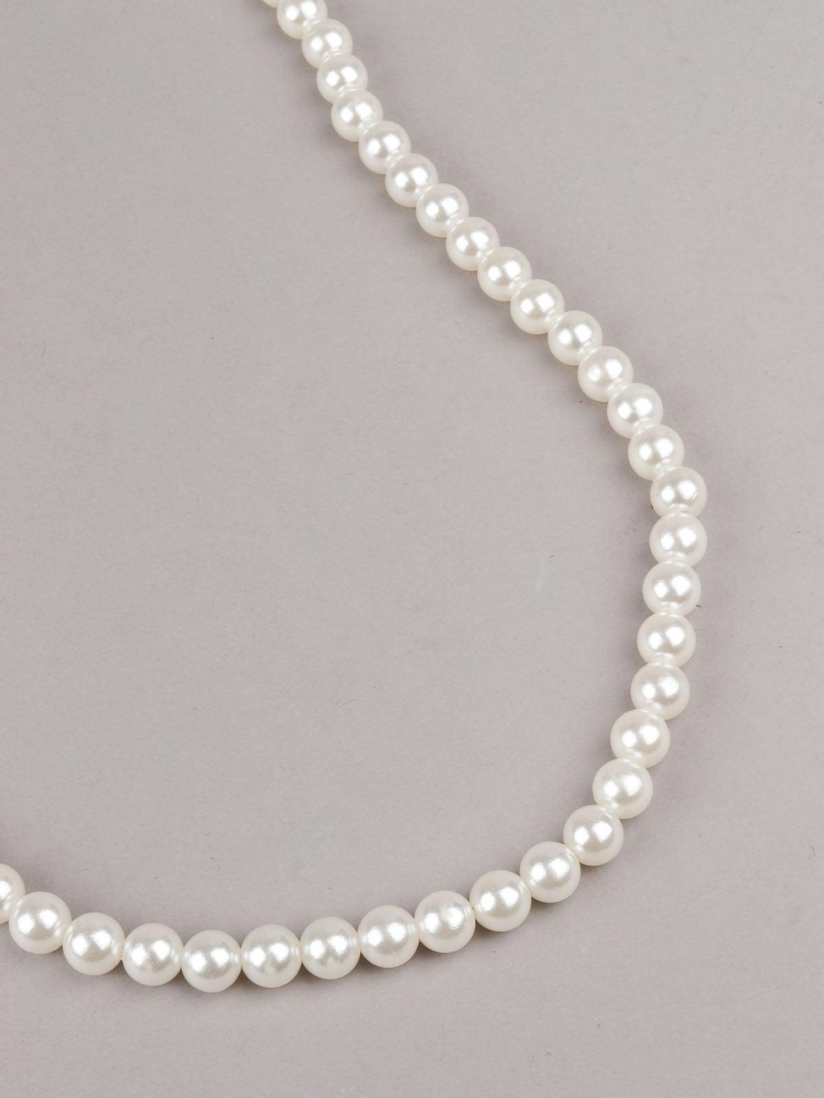 Women's Delicate Pearls Long Neckpiec