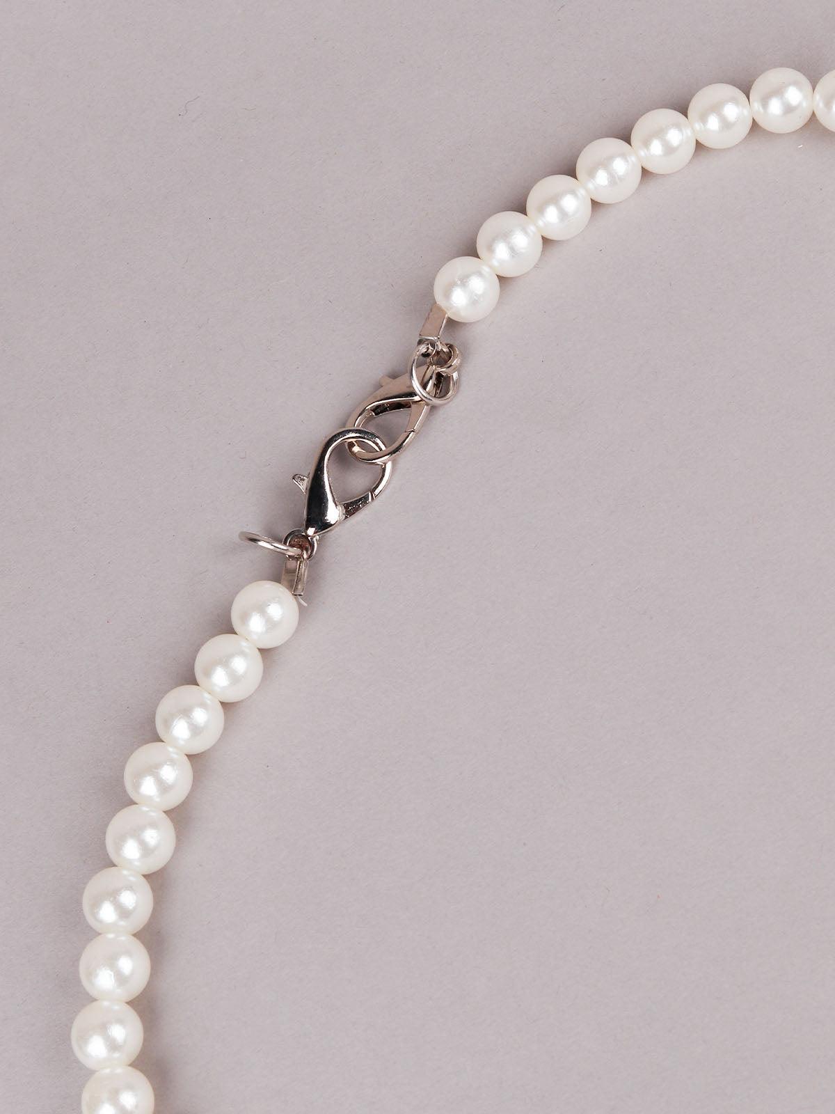 Women's Delicate Pearls Long Neckpiec