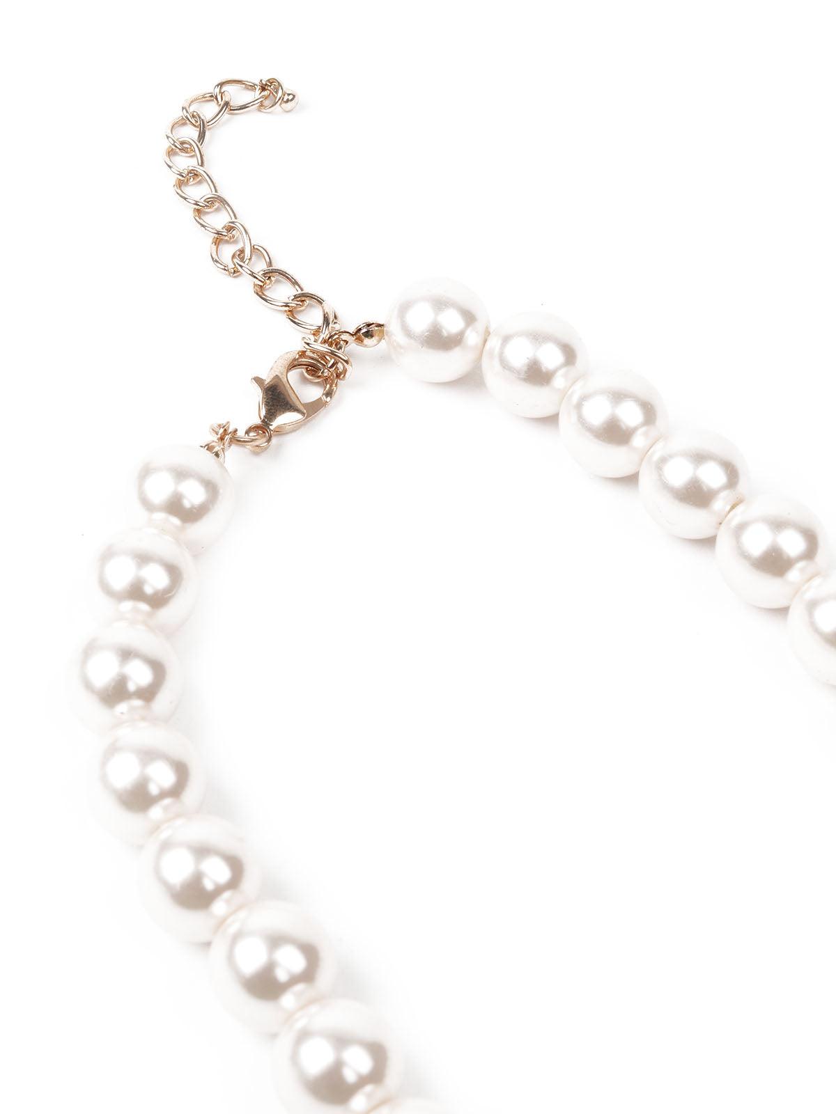 Women's Delicate Pearls Long Neckpiec