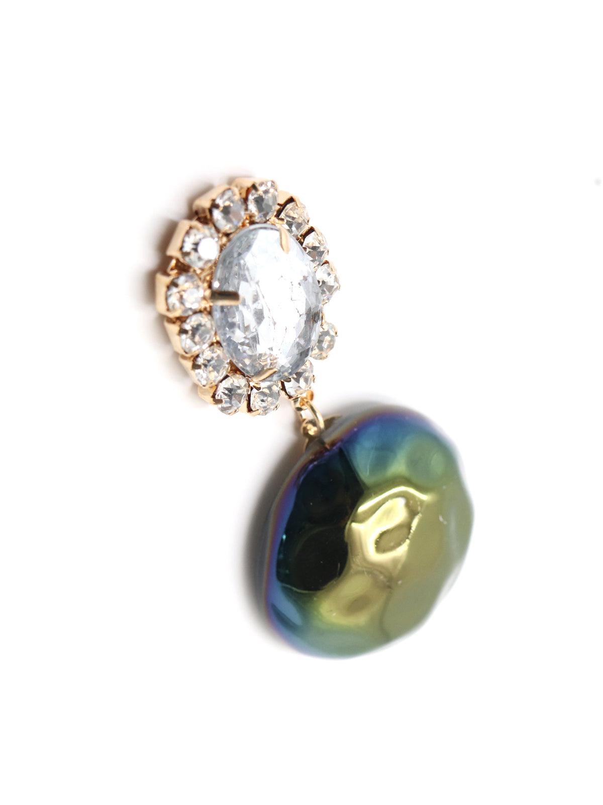 Women's Double-Shaded Dangle Earring