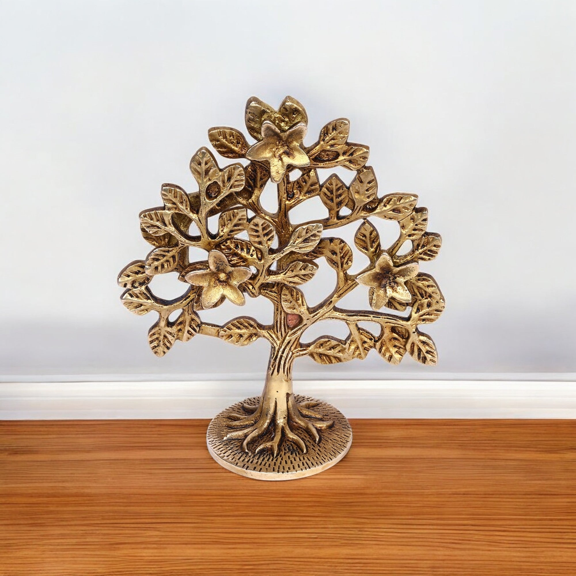 Kalpavriksh tree brass Handicraft showpiece - Natriel