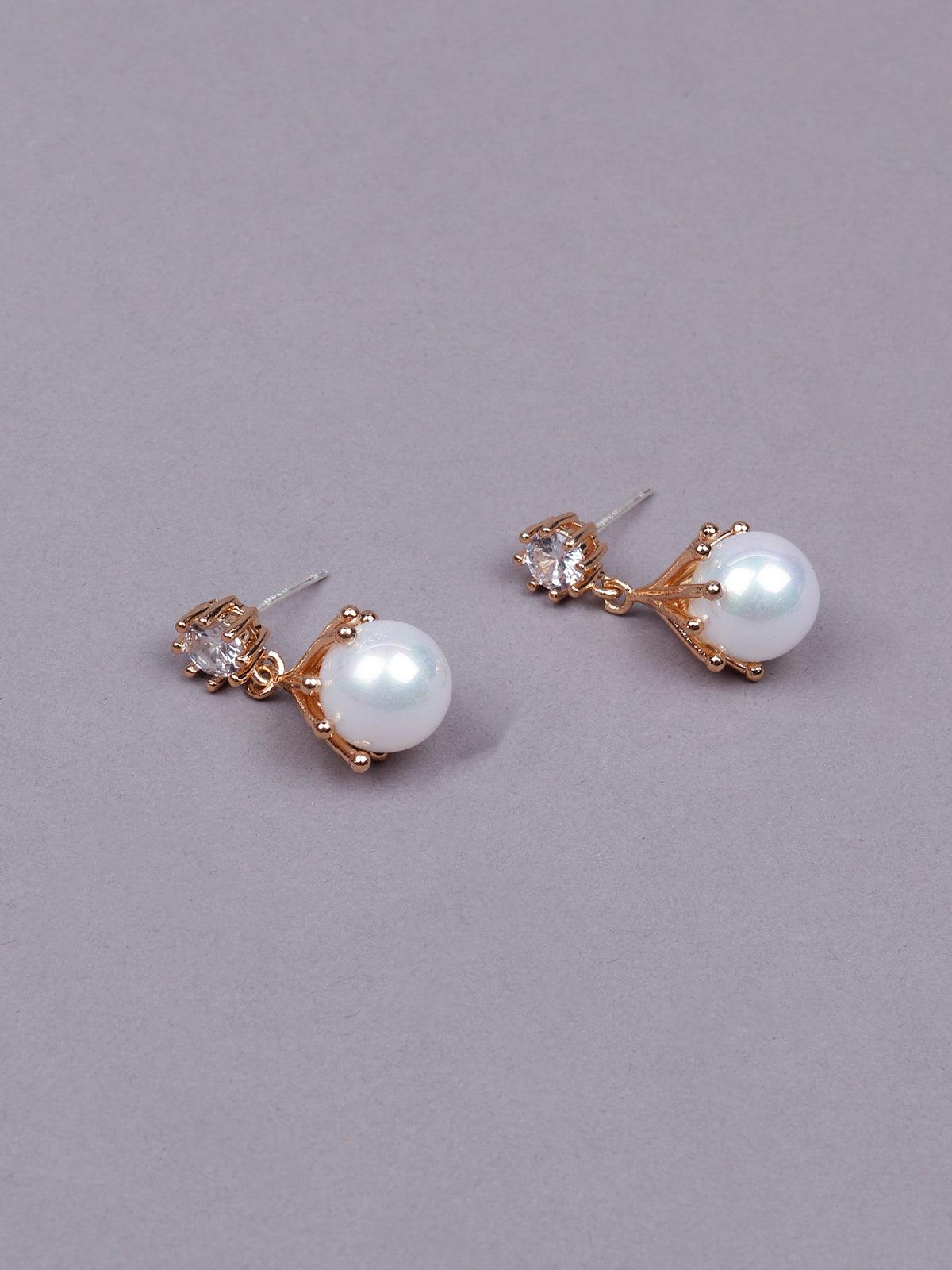 Women's Elegant Pearl Necklace Se