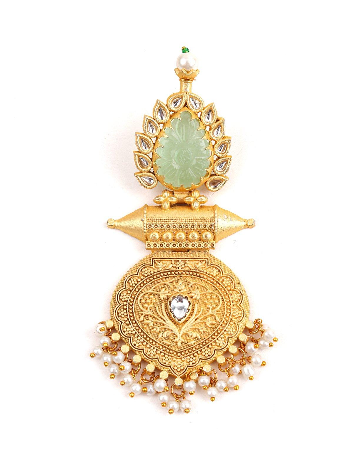 Women's Ethnic Golden Dangler