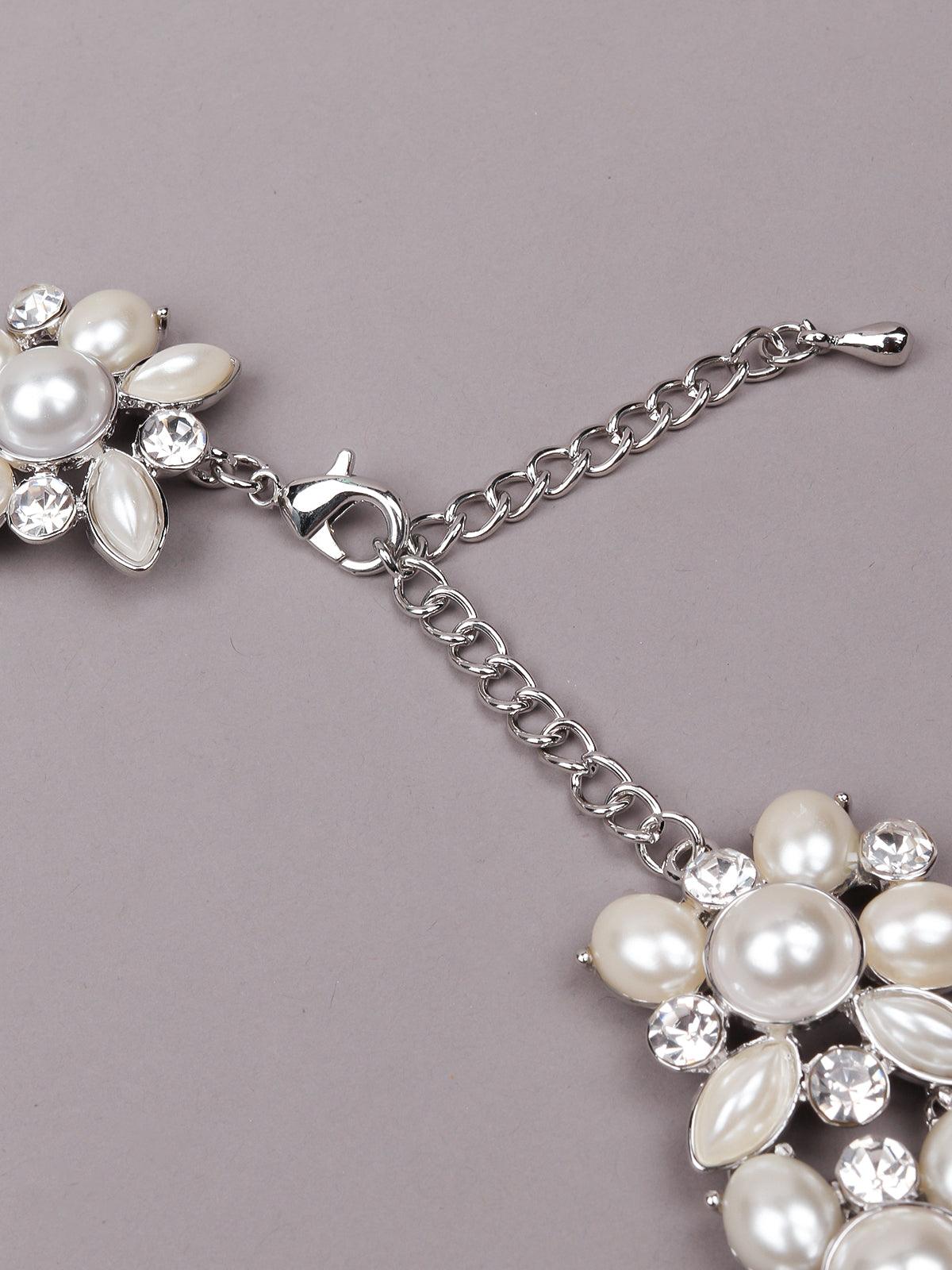 Women's Exquisite Pearl Choker Necklace Se
