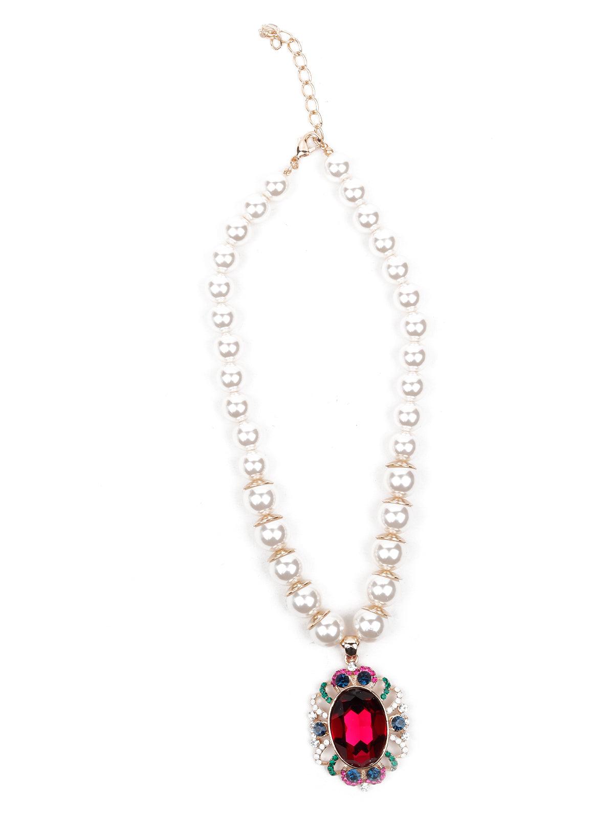 Women's Exquisite Pearl Pendant Necklac