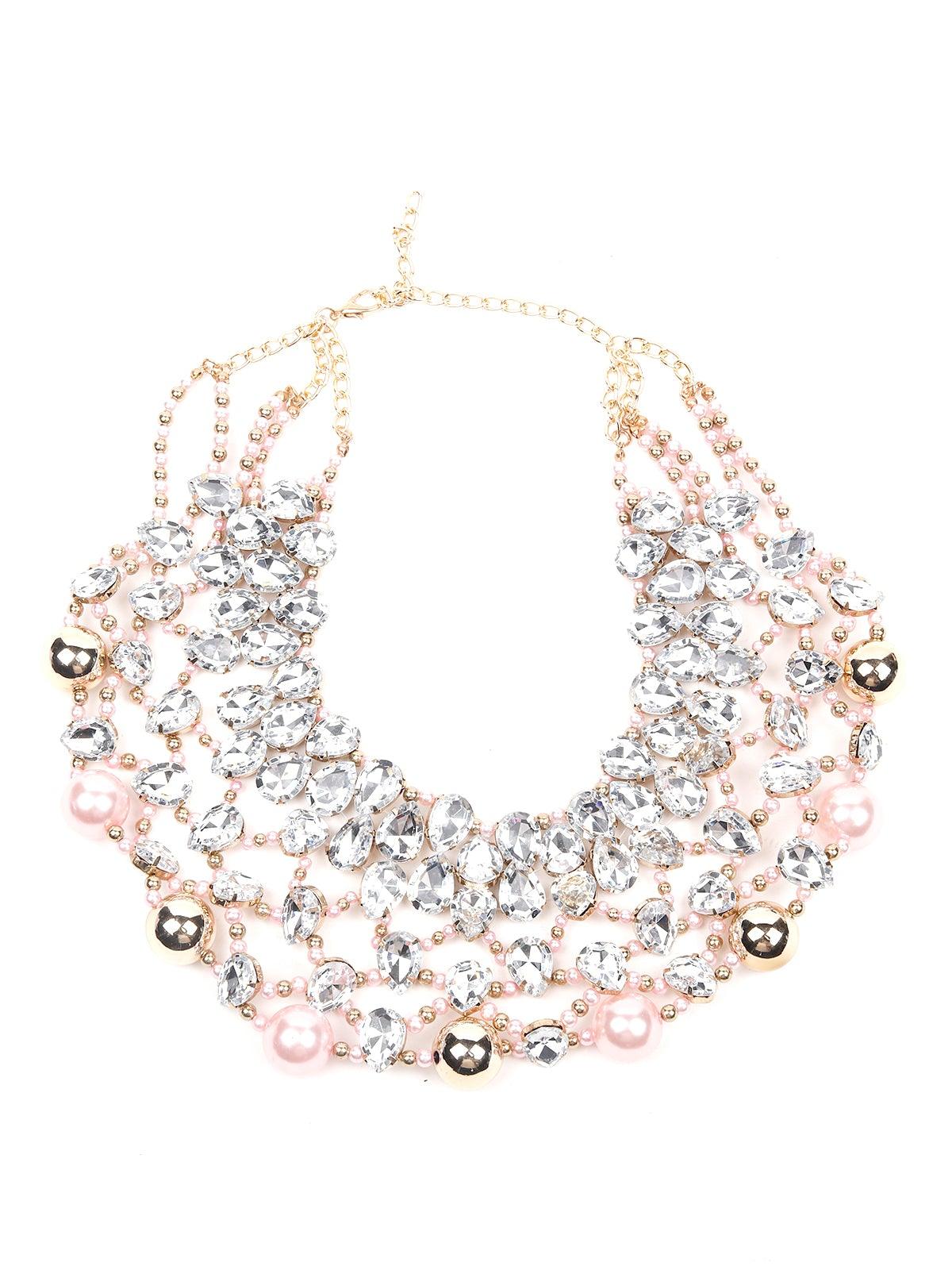 Women's Exquisite Princess Crystal Necklac
