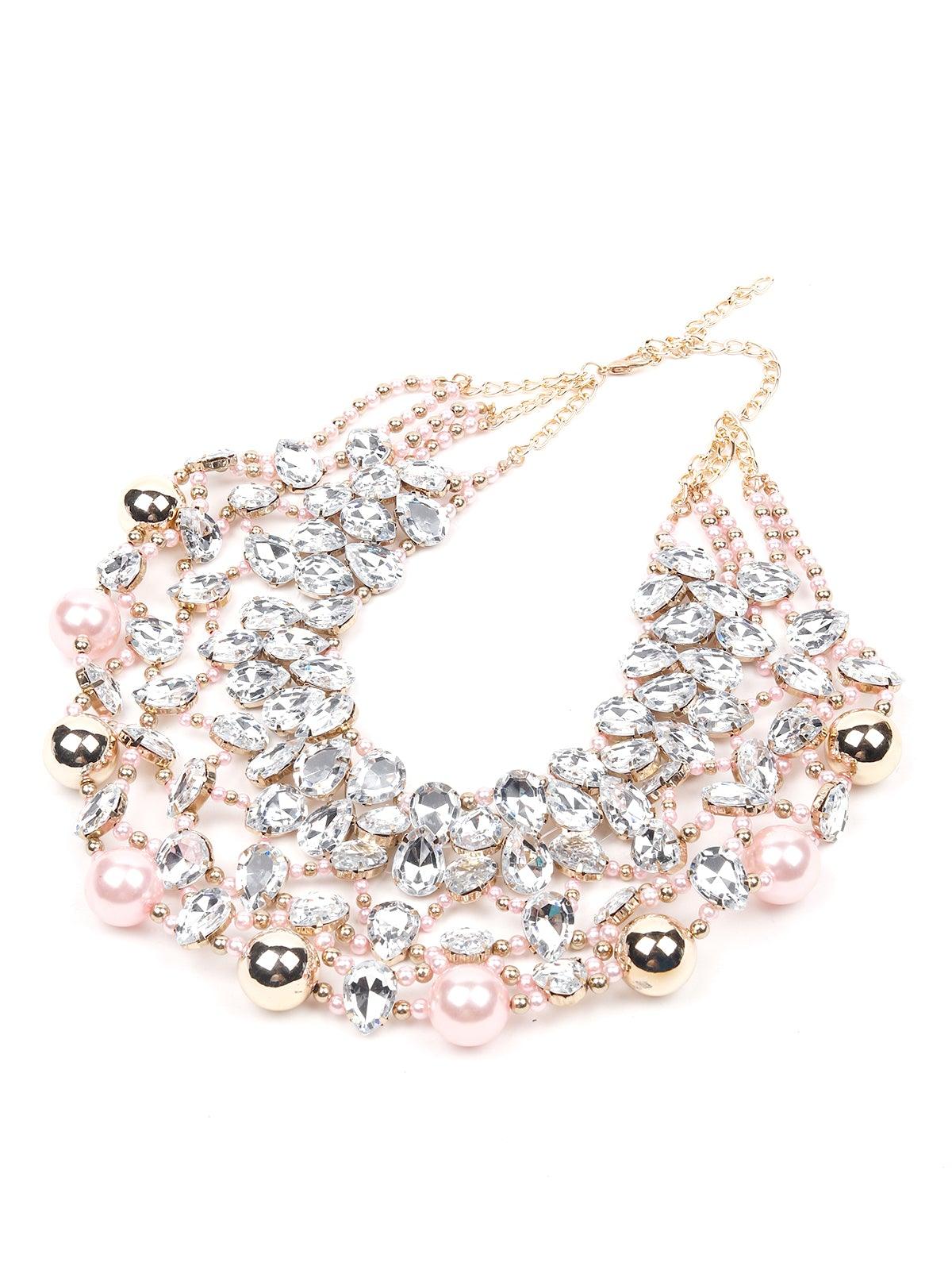 Women's Exquisite Princess Crystal Necklac