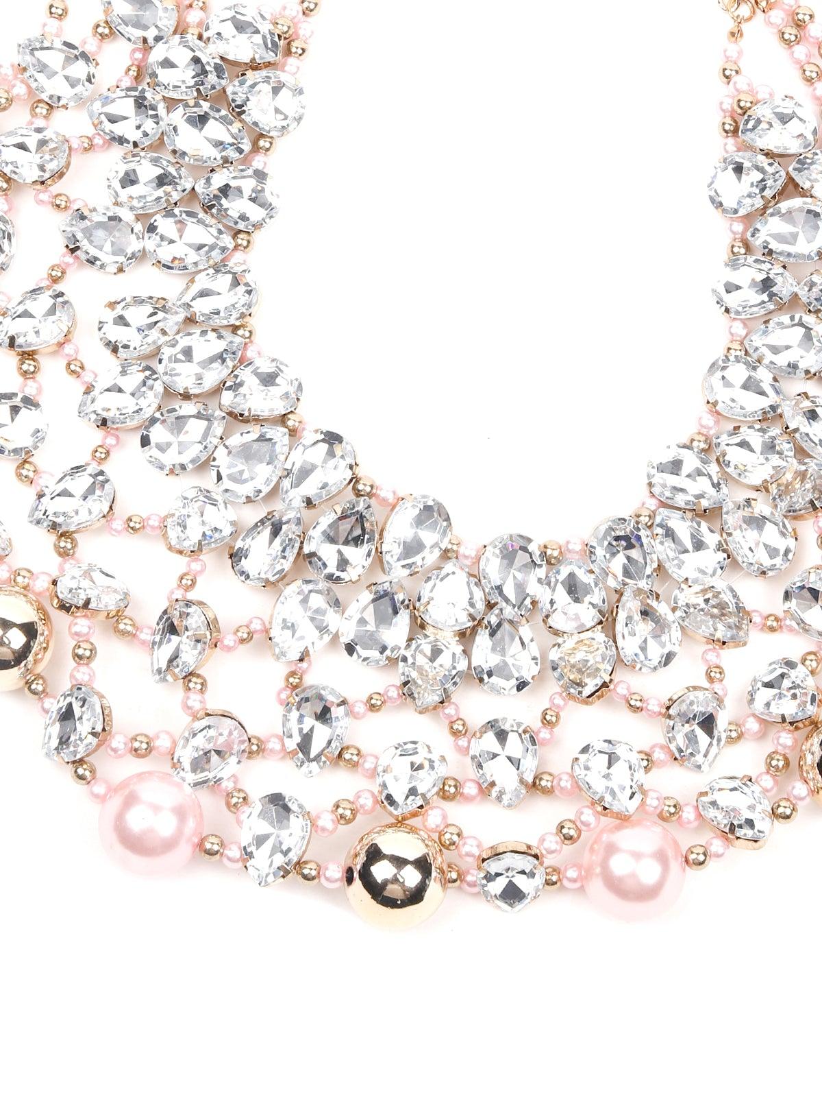 Women's Exquisite Princess Crystal Necklac