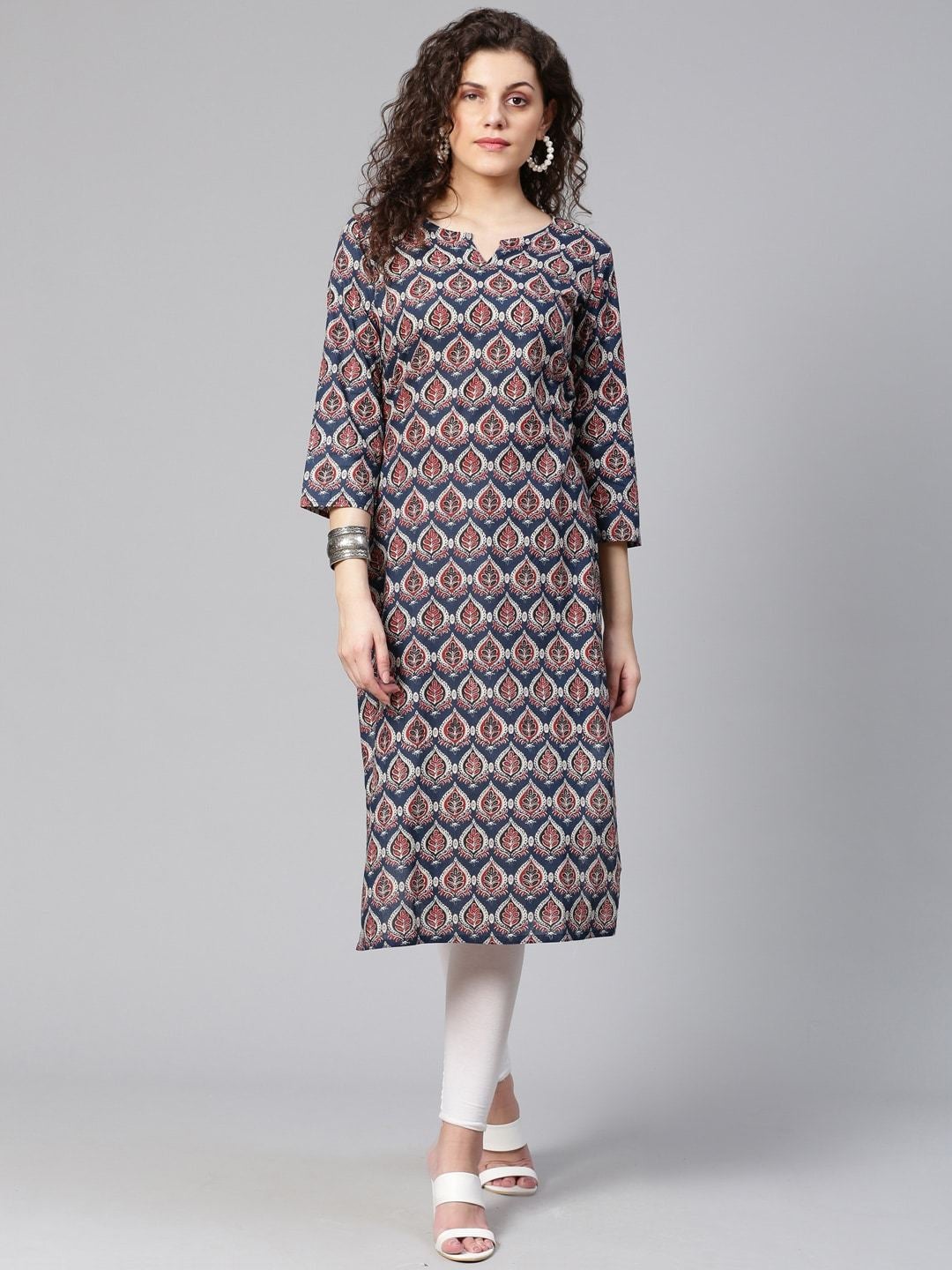 Women's Printed Straight Kurta