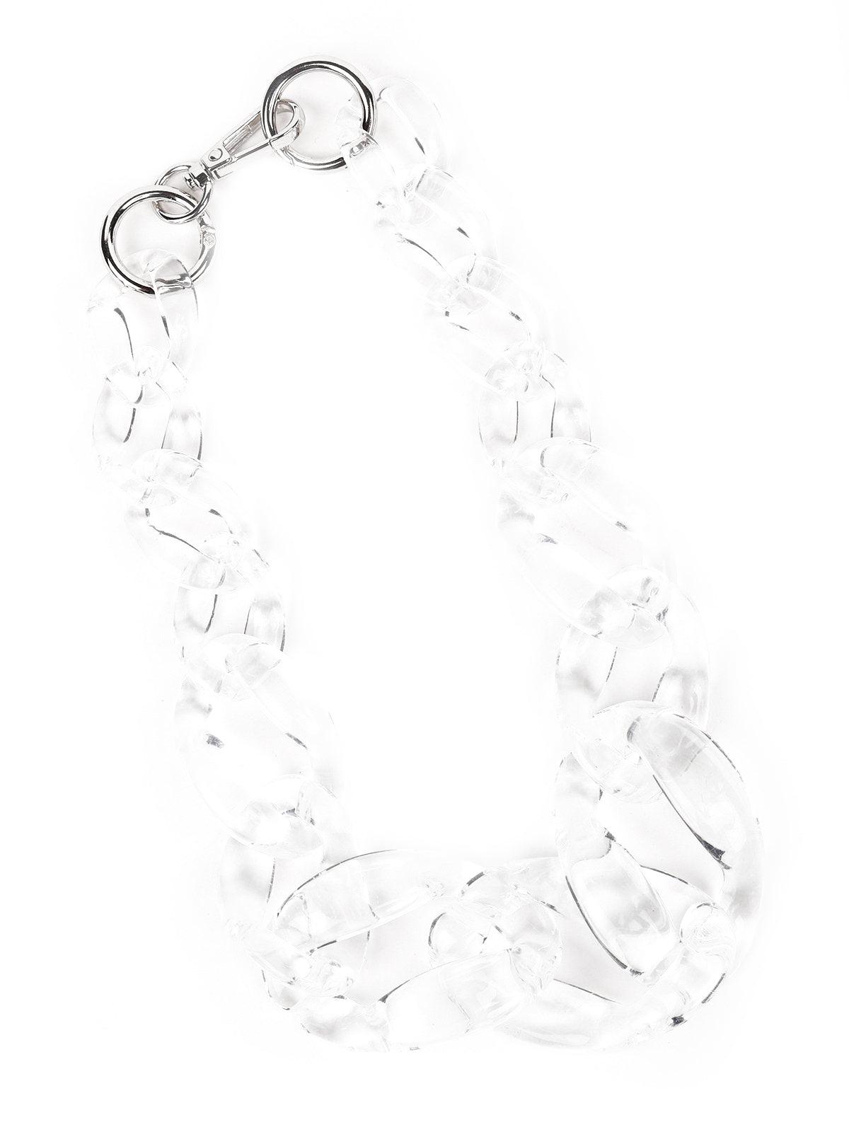 Women's Fashion-Forward Chunky Transparent Necklac