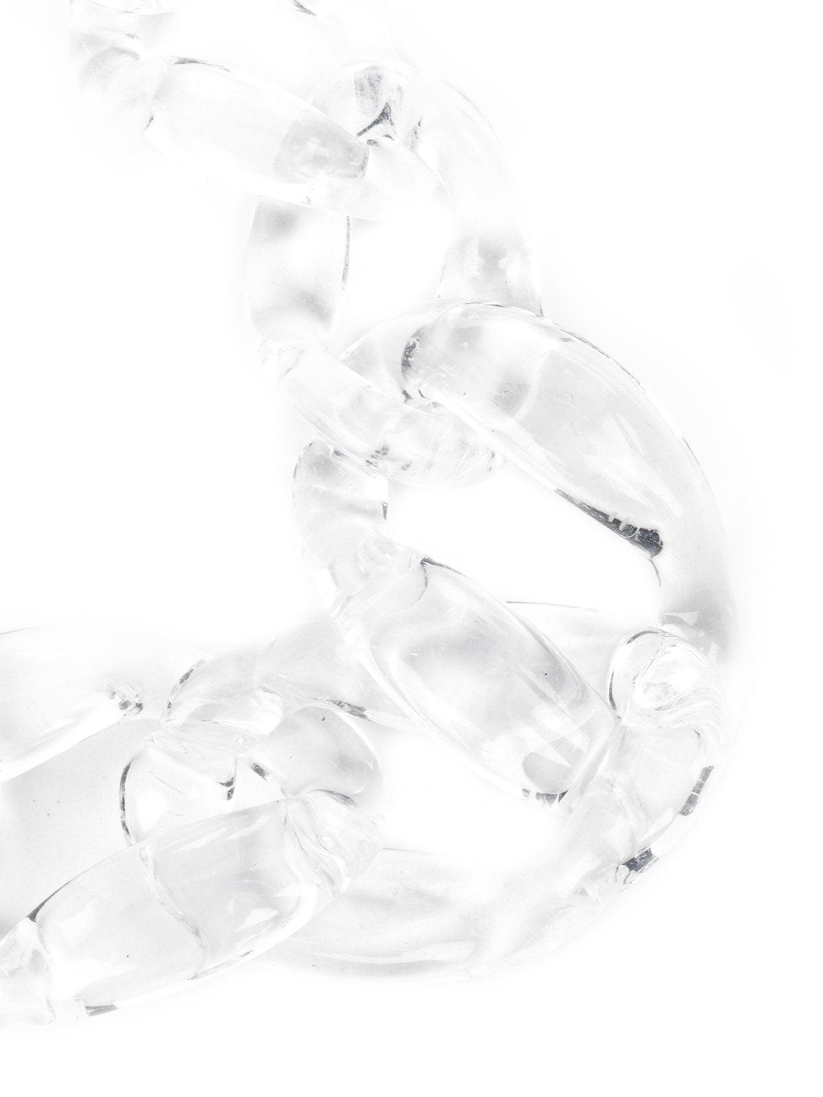 Women's Fashion-Forward Chunky Transparent Necklac