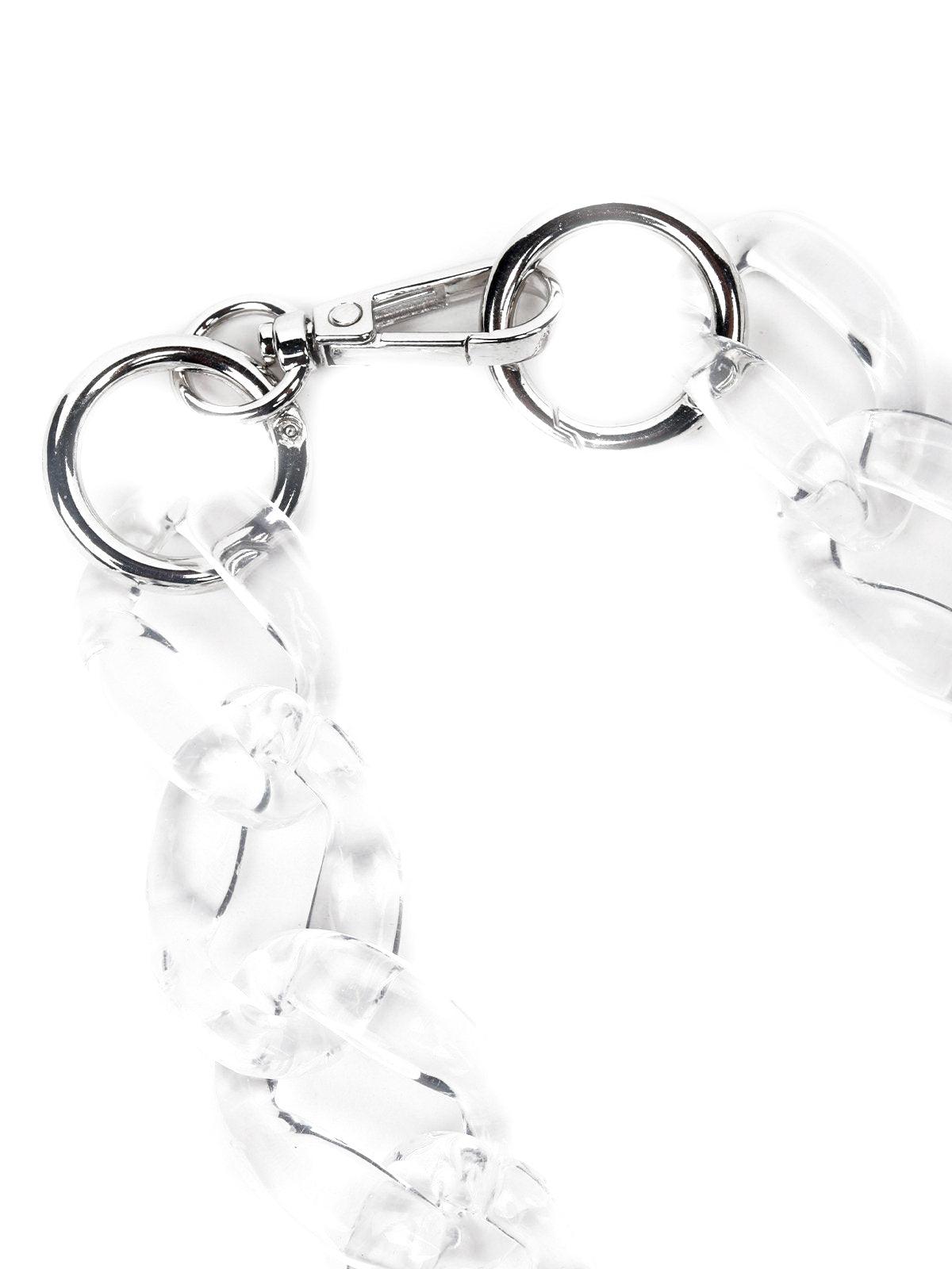 Women's Fashion-Forward Chunky Transparent Necklac
