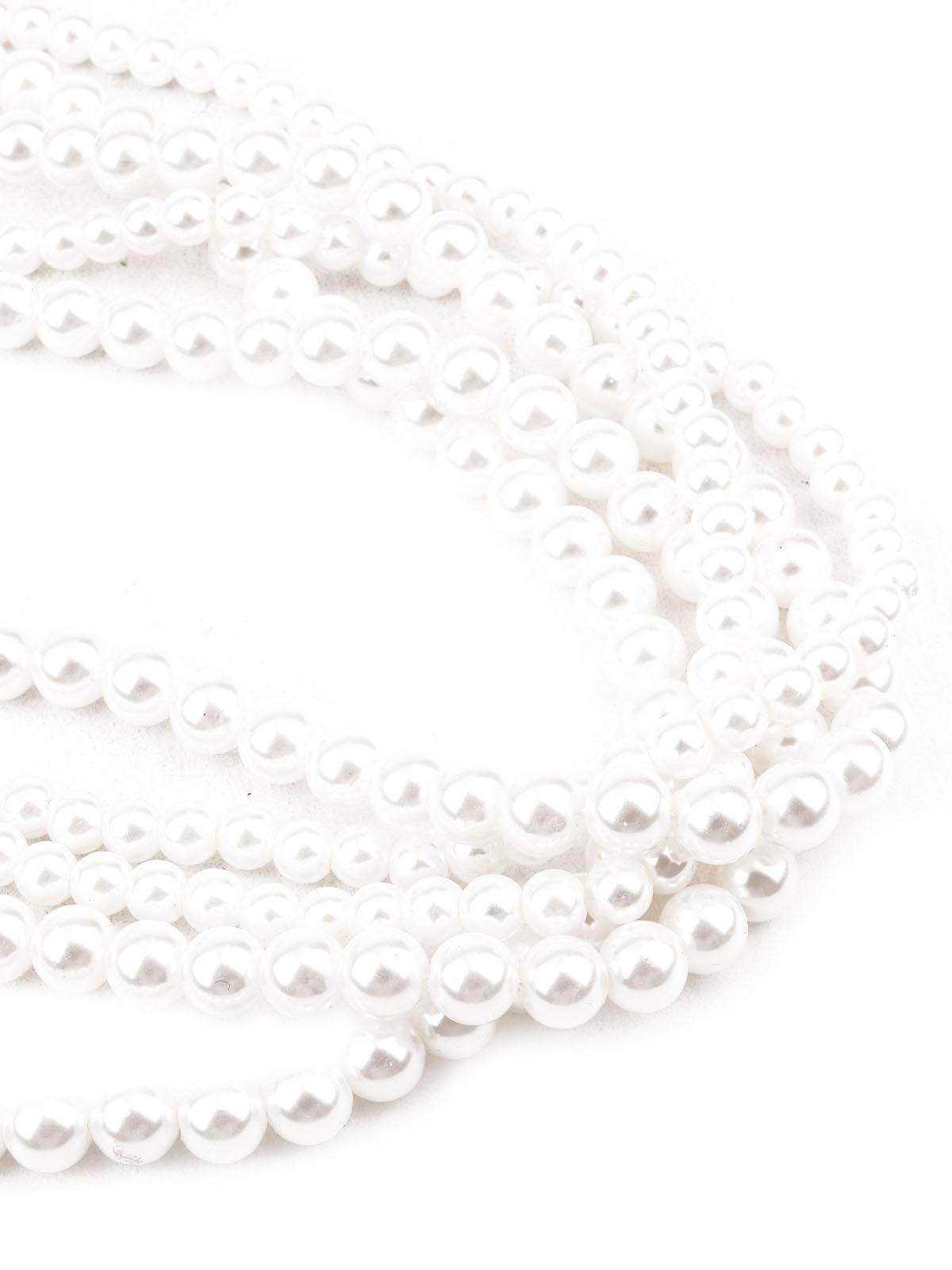 Women's Faux Pearl Choker Neckpiec
