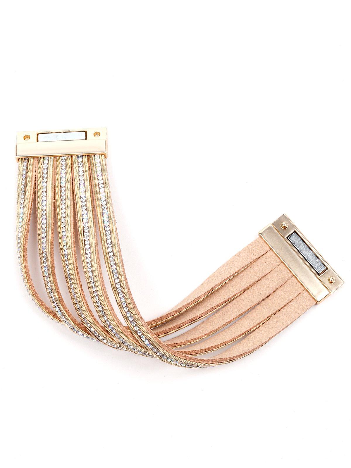 Women's Five Layered Fully Studded Bracele