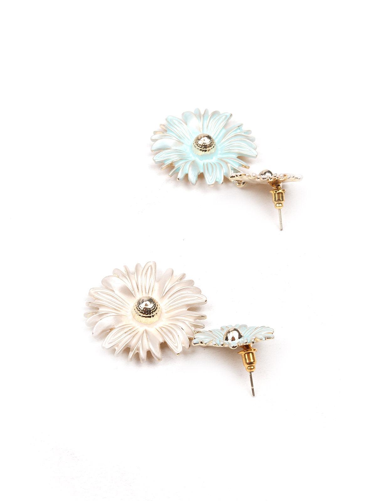 Women's Floral Statement Earrings For Wome