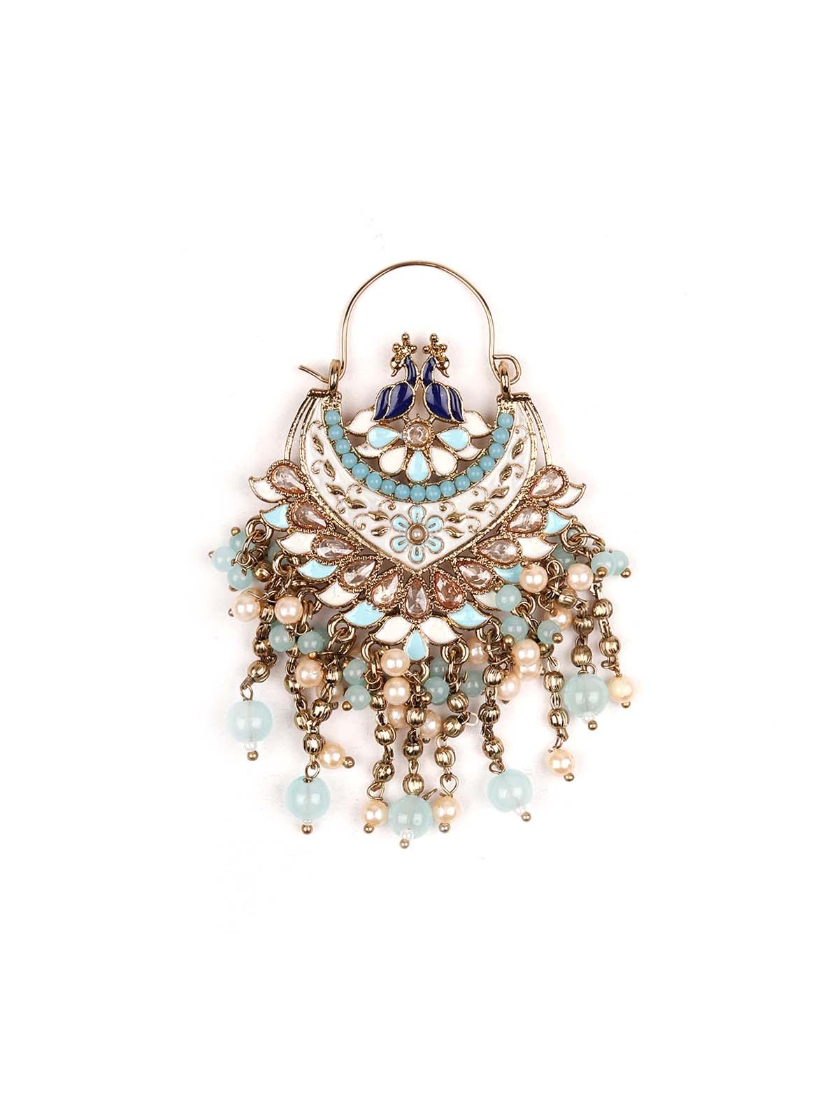 Women's Gogeous Statement Green Drop Earring