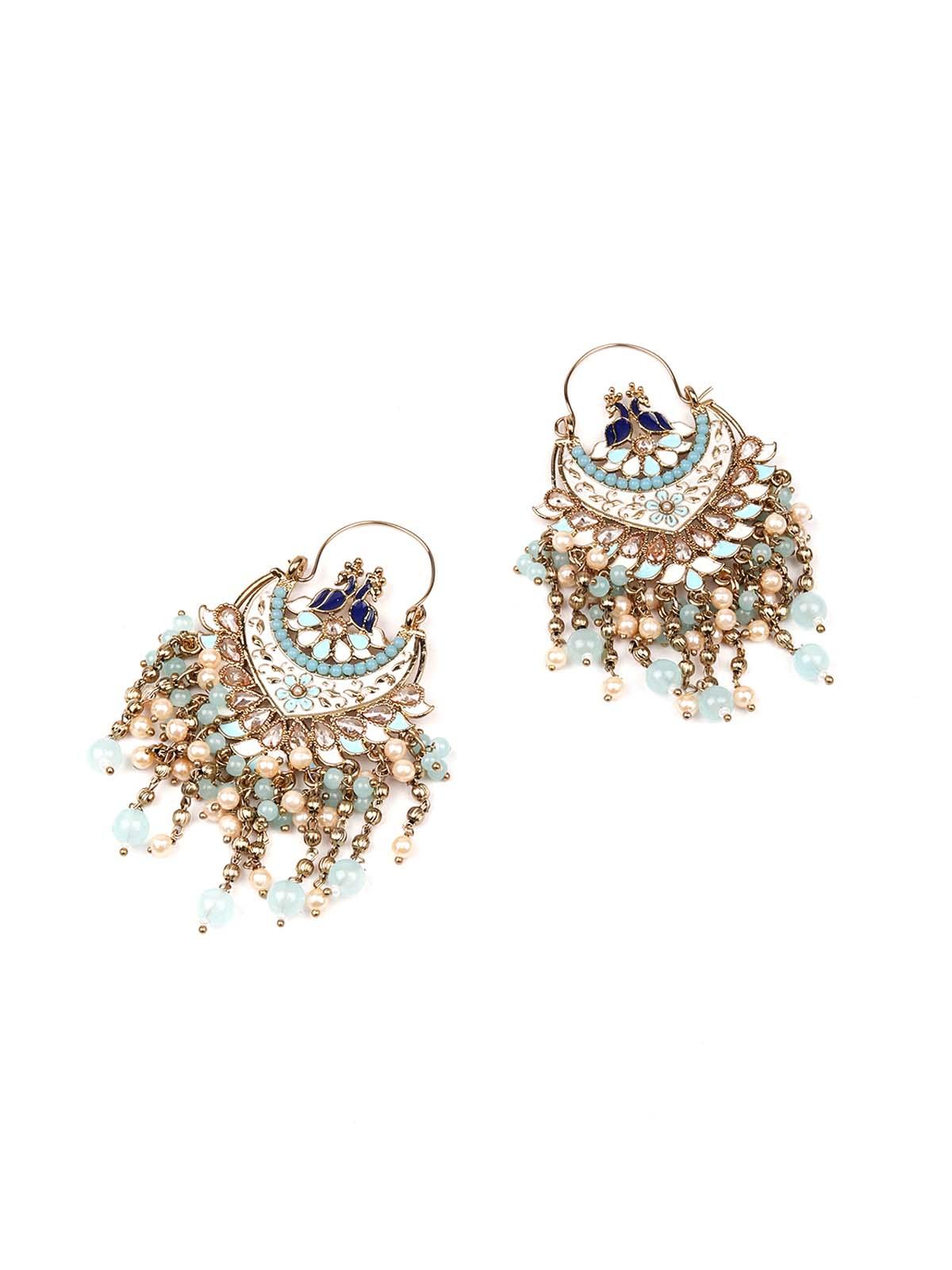 Women's Gogeous Statement Green Drop Earring