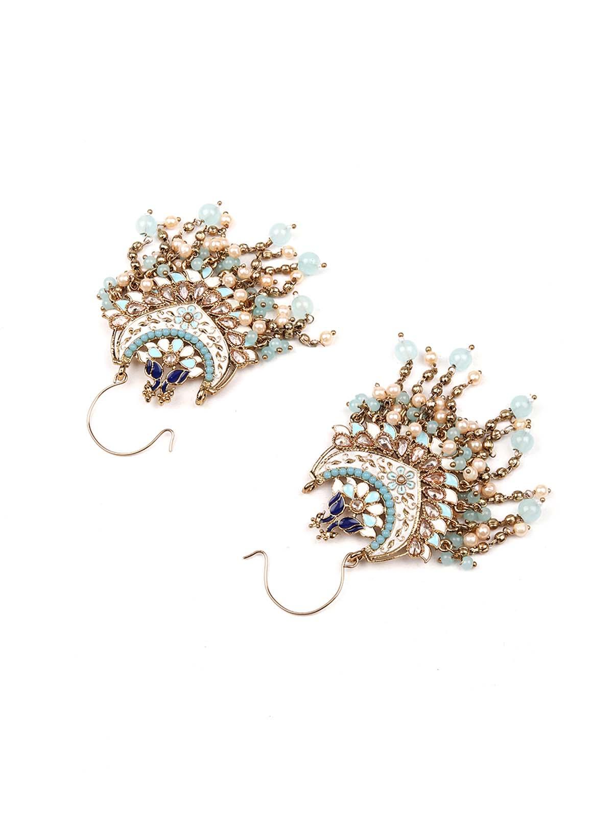 Women's Gogeous Statement Green Drop Earring