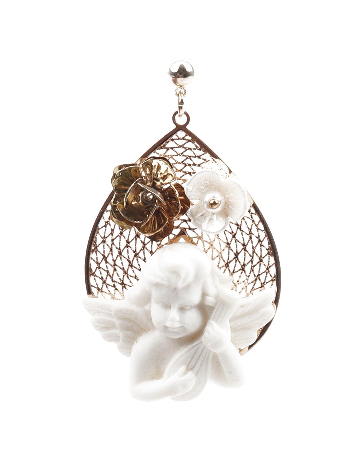 Women's Gold Dangle Earring
