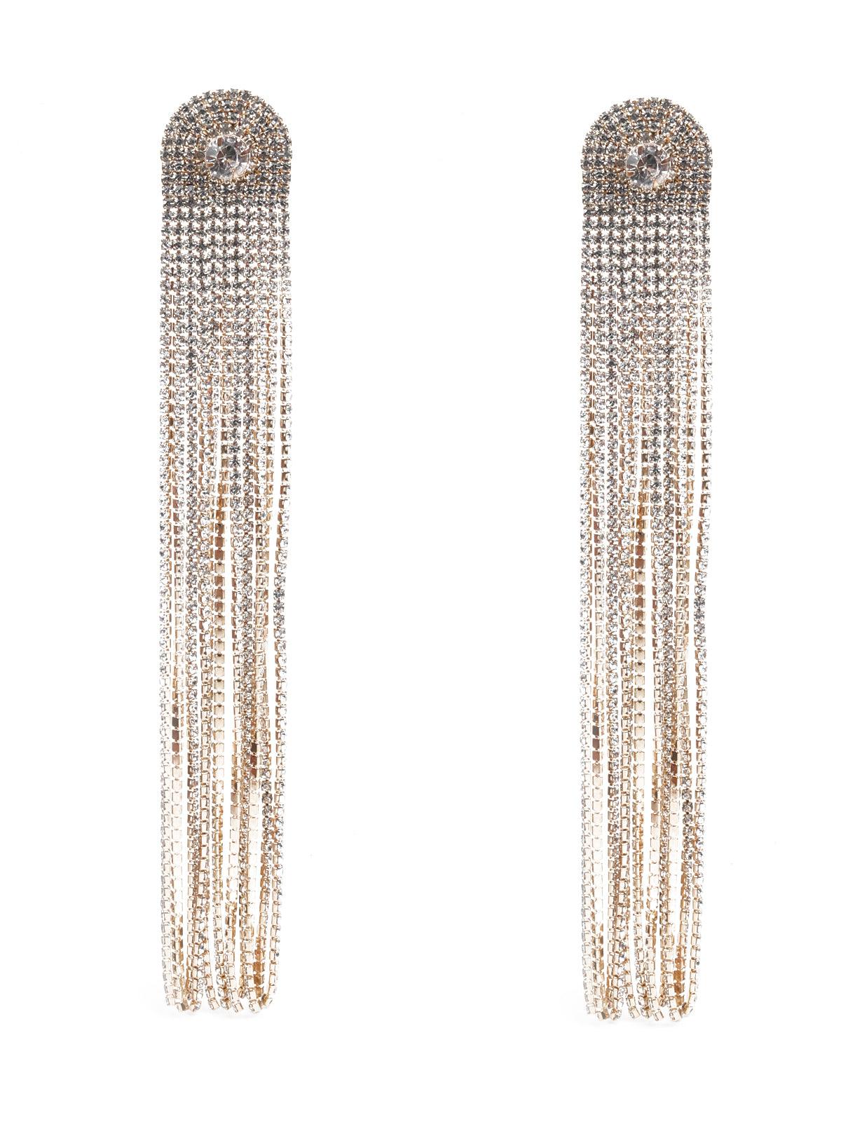 Women's Gold Dangler Earring