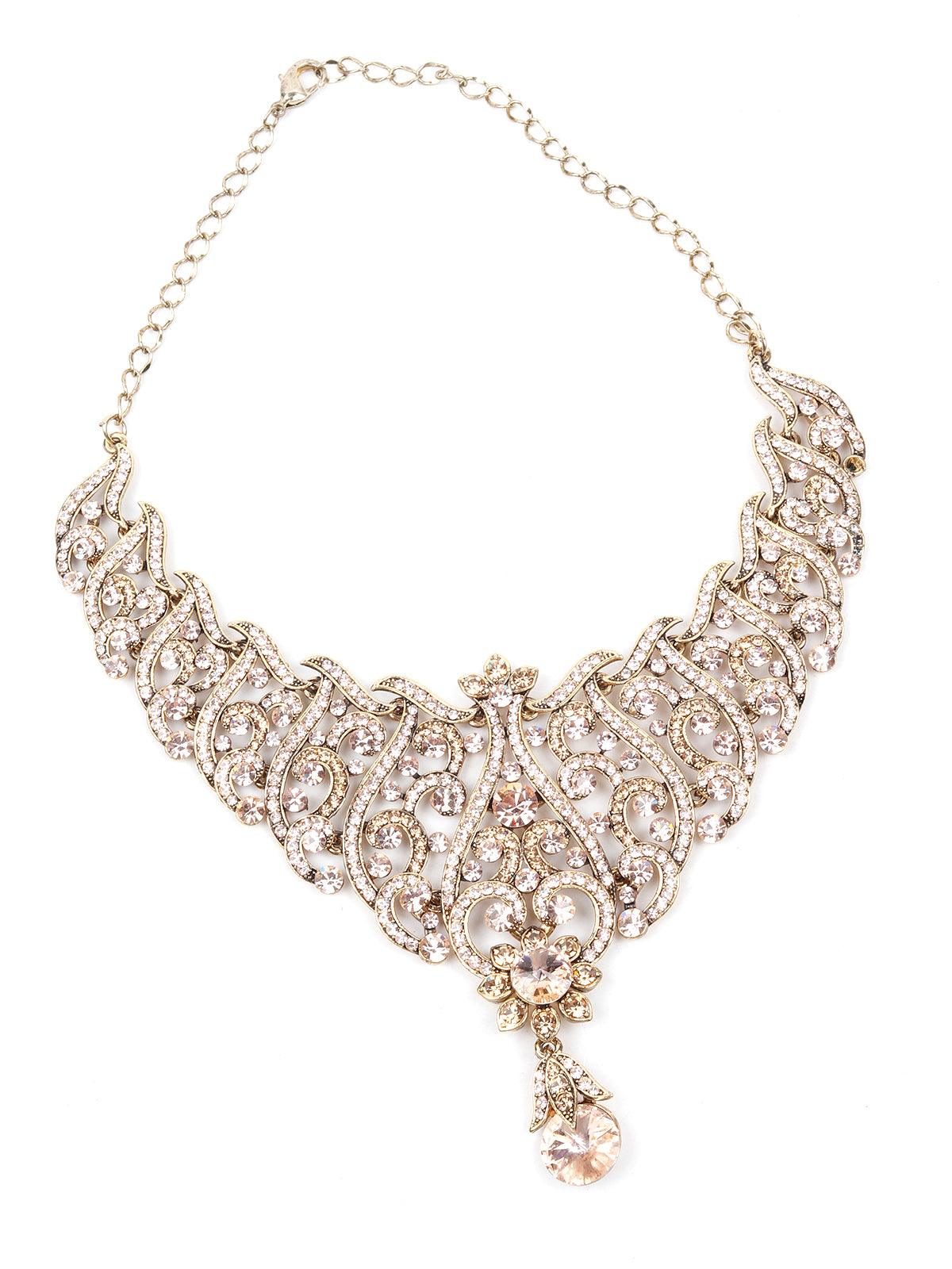 Women's Gold Stones And Kundan Se
