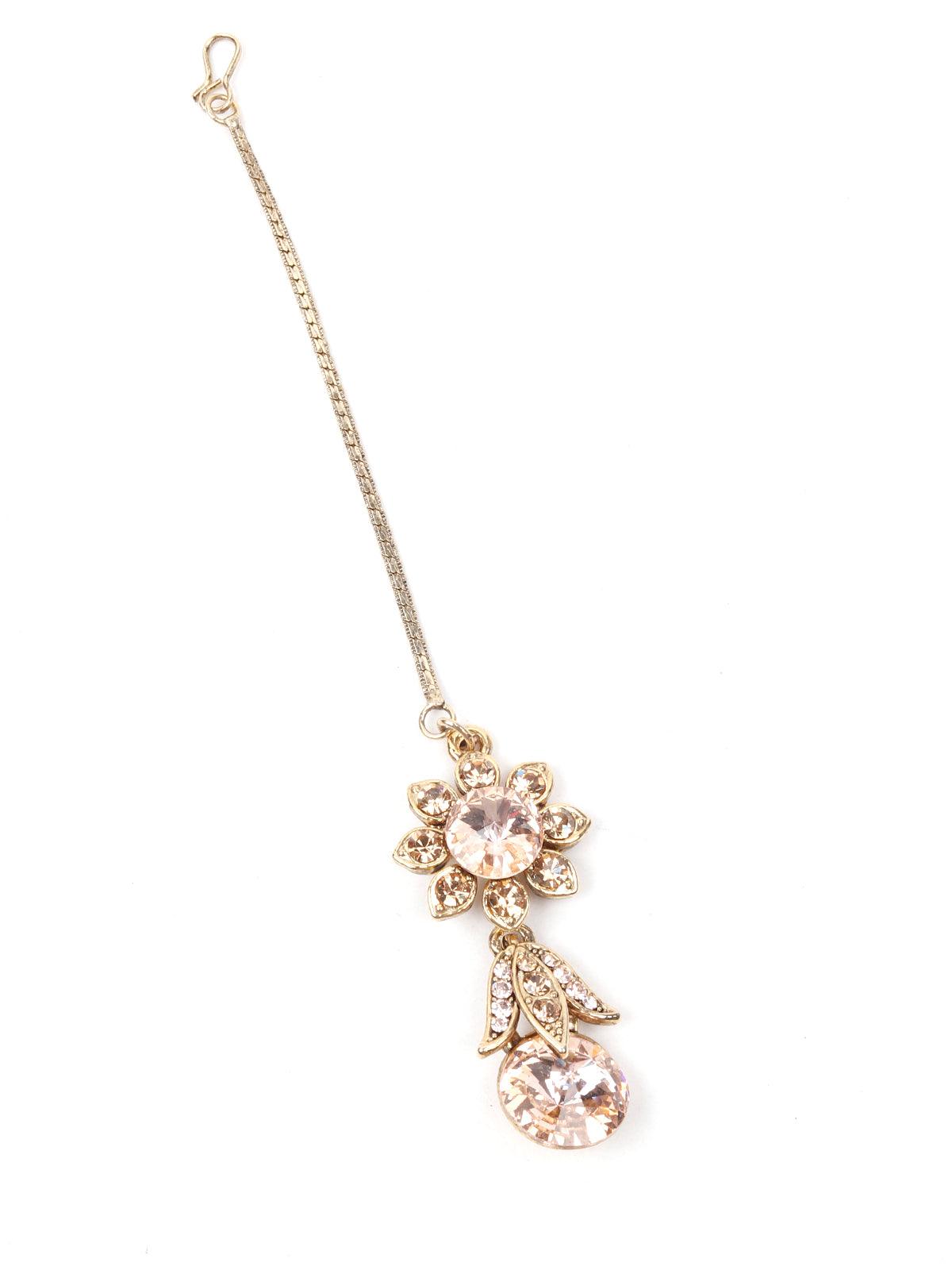Women's Gold Stones And Kundan Se