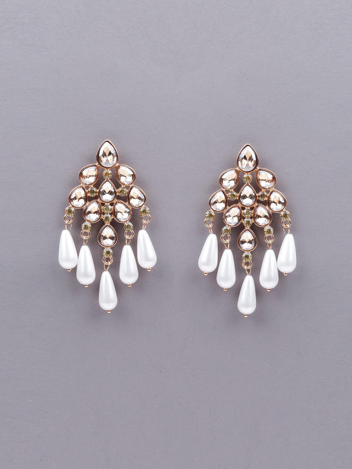 Women's Gold-Tone Chandelier Drop Earring