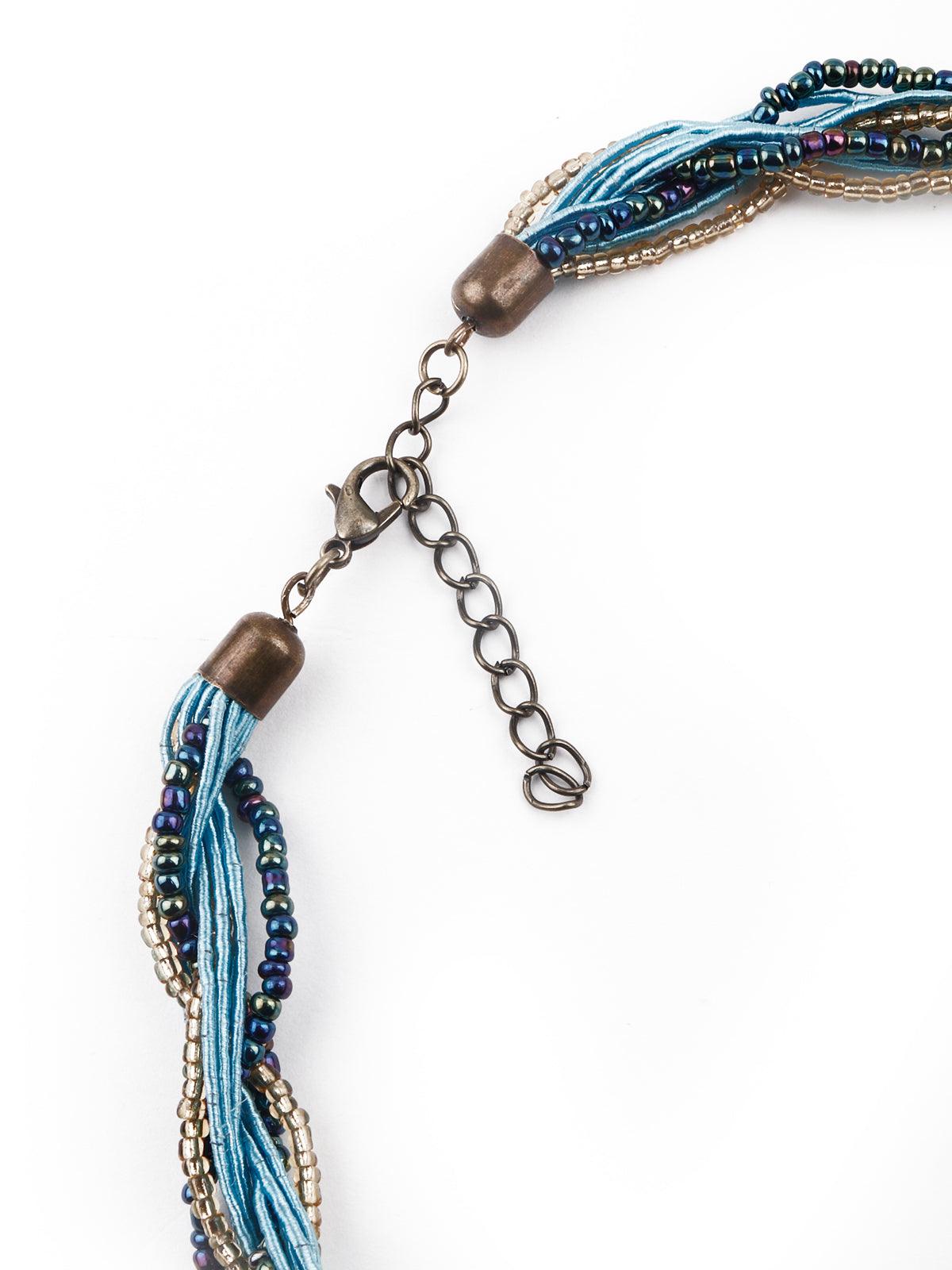 Women's Gorgeous Blue Pendant Necklac