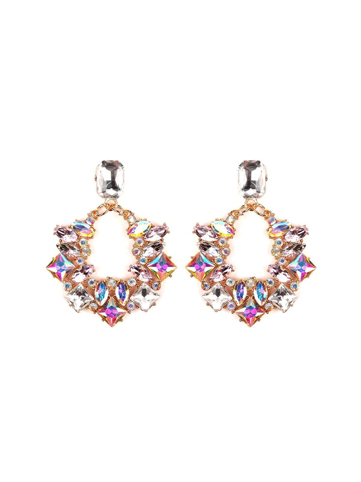Women's Gorgeous Crystal Statement Earring