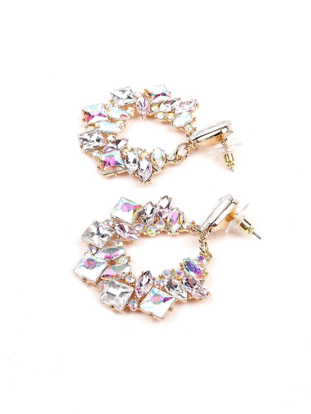 Women's Gorgeous Crystal Statement Earring