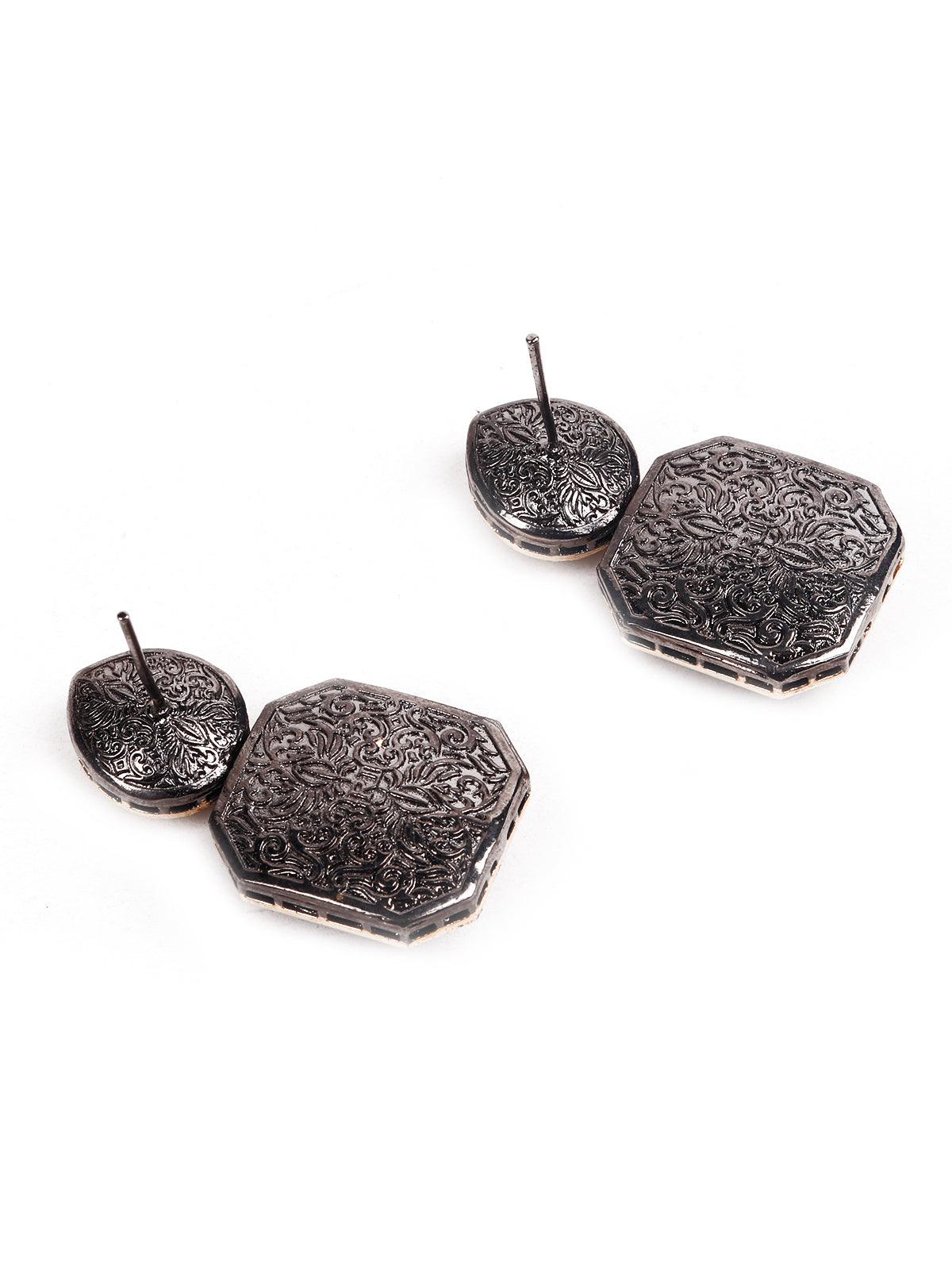 Women's Gorgeous Green Statement Earring
