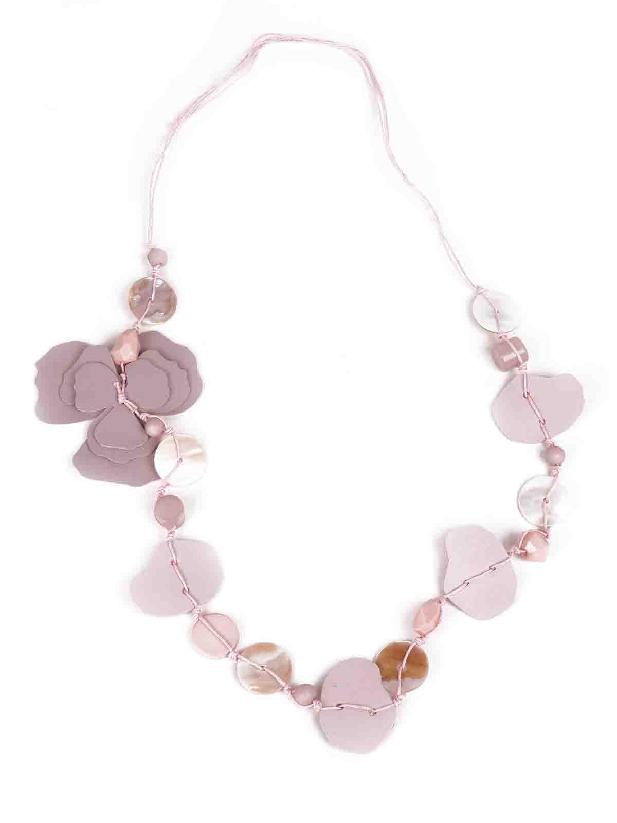 Women's Gorgeous Lilac Embellished Necklac