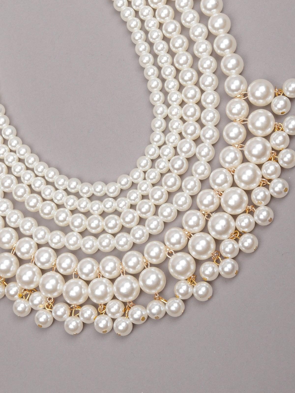 Women's Gorgeous Pearl Necklace Se