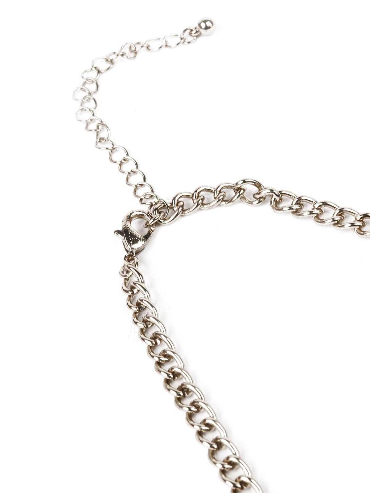 Women's Green Stone Studded Neckpiec