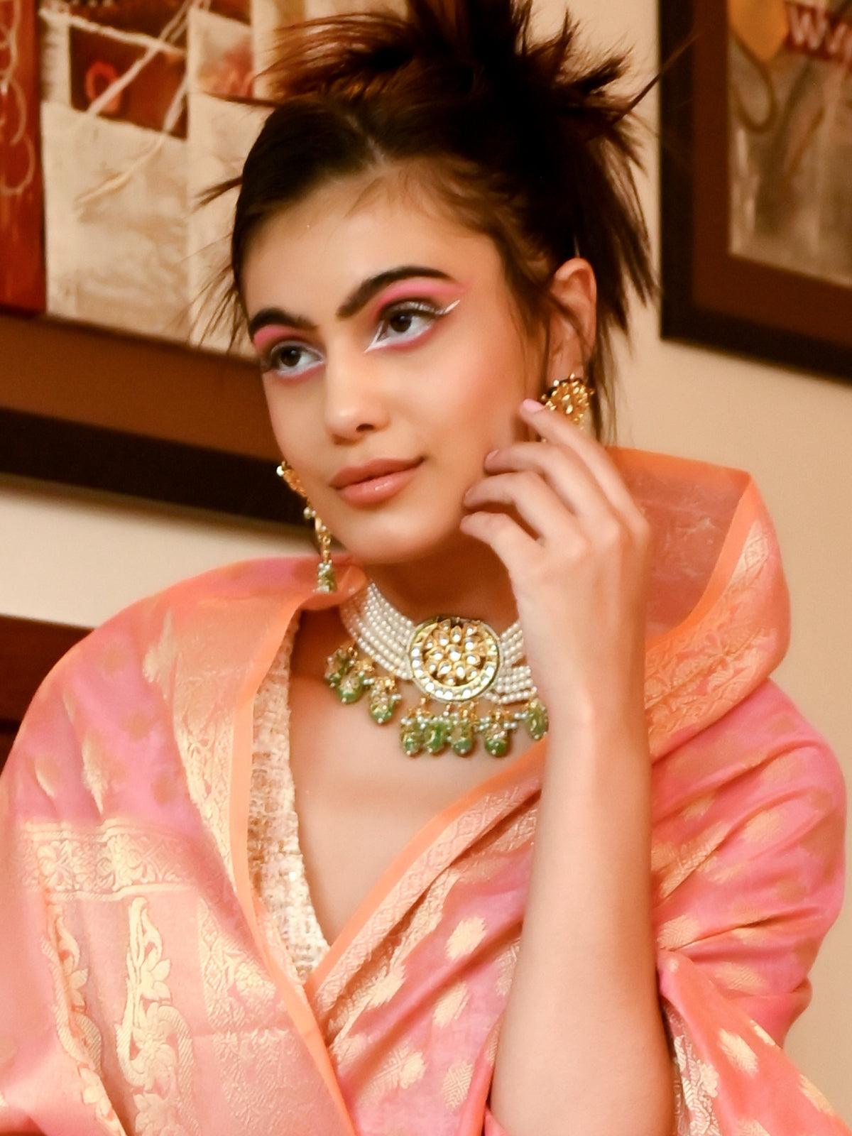 Women's Green Stunning Royal Jewellery Se
