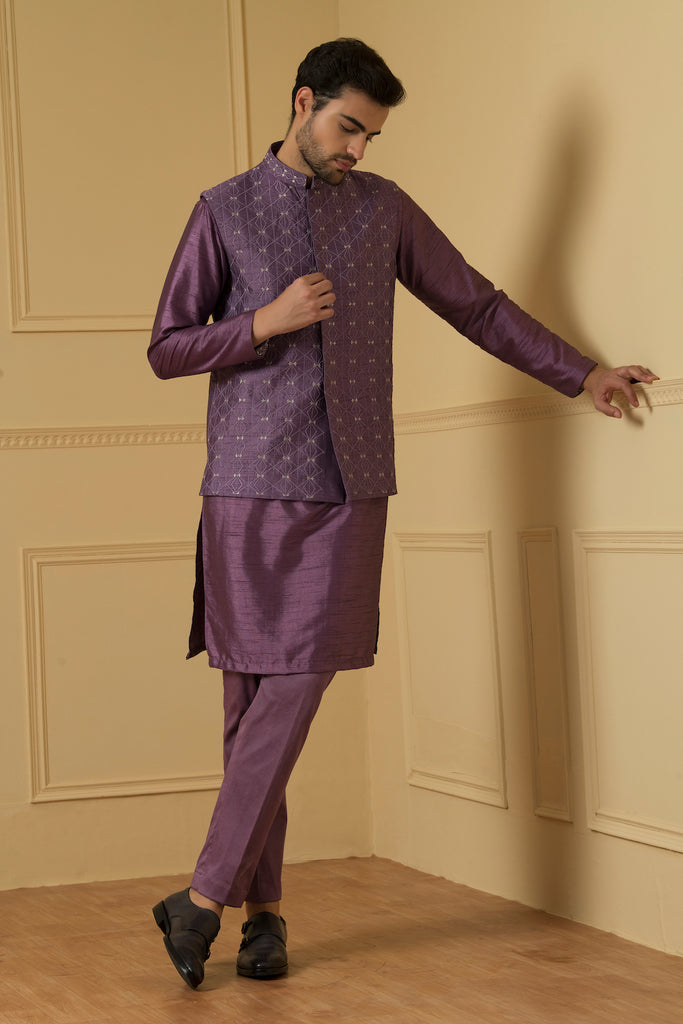 Men's Purplebee Nehru Jacket