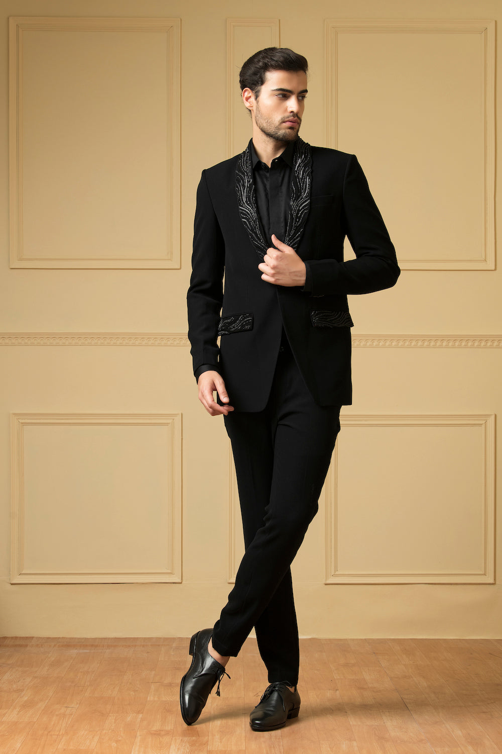 Men's Black Blazer - Hilo Design