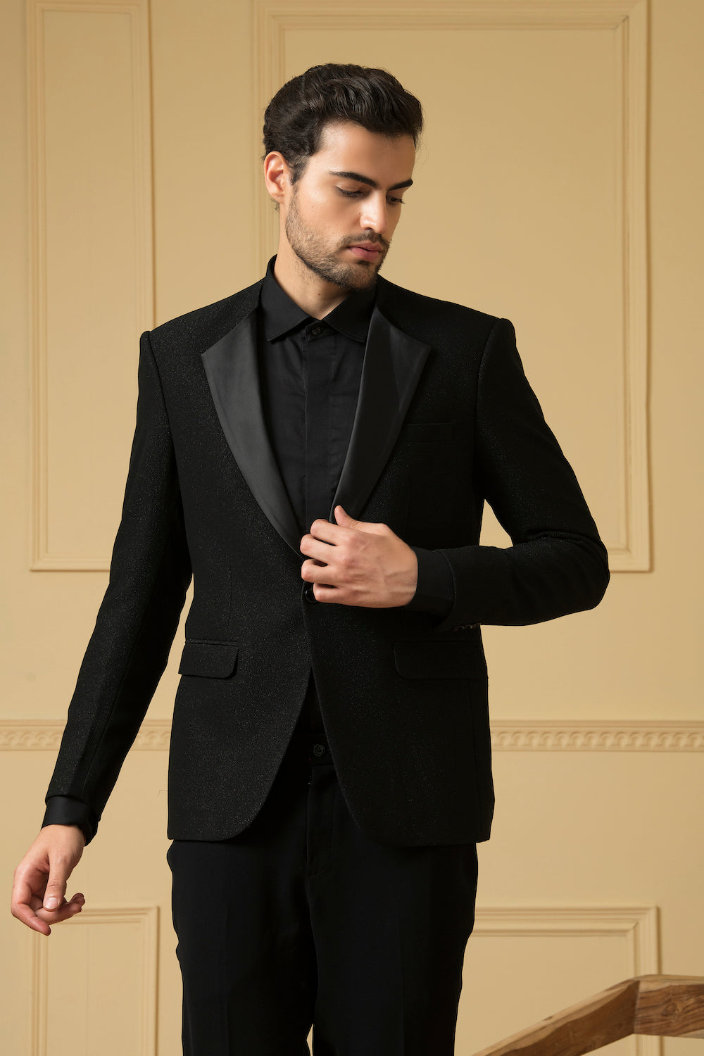 Men's The Sharp Black Blazer - Hilo Design
