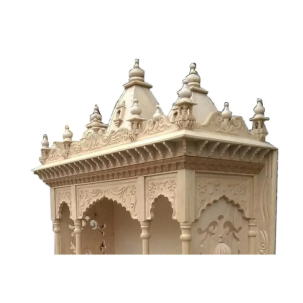 Wooden temple Handmade Customizable Home Wooden Temple solid teakwood hand carved unique Large Wooden Mandir All Handcrafted Carving