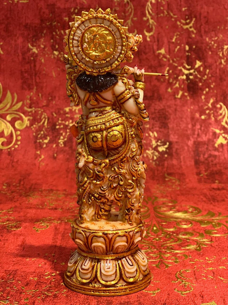 9" Krishna Standing on Base
