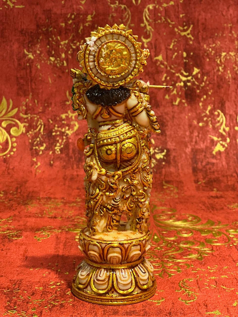 9" Krishna Standing on Base