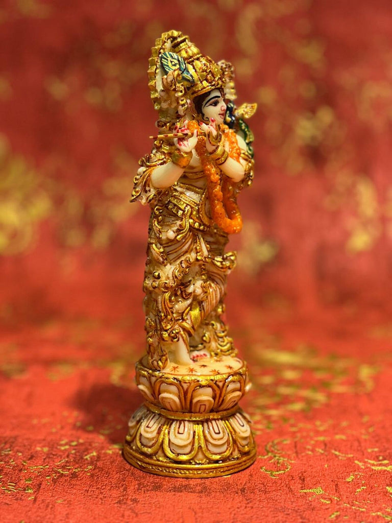 9" Krishna Standing on Base