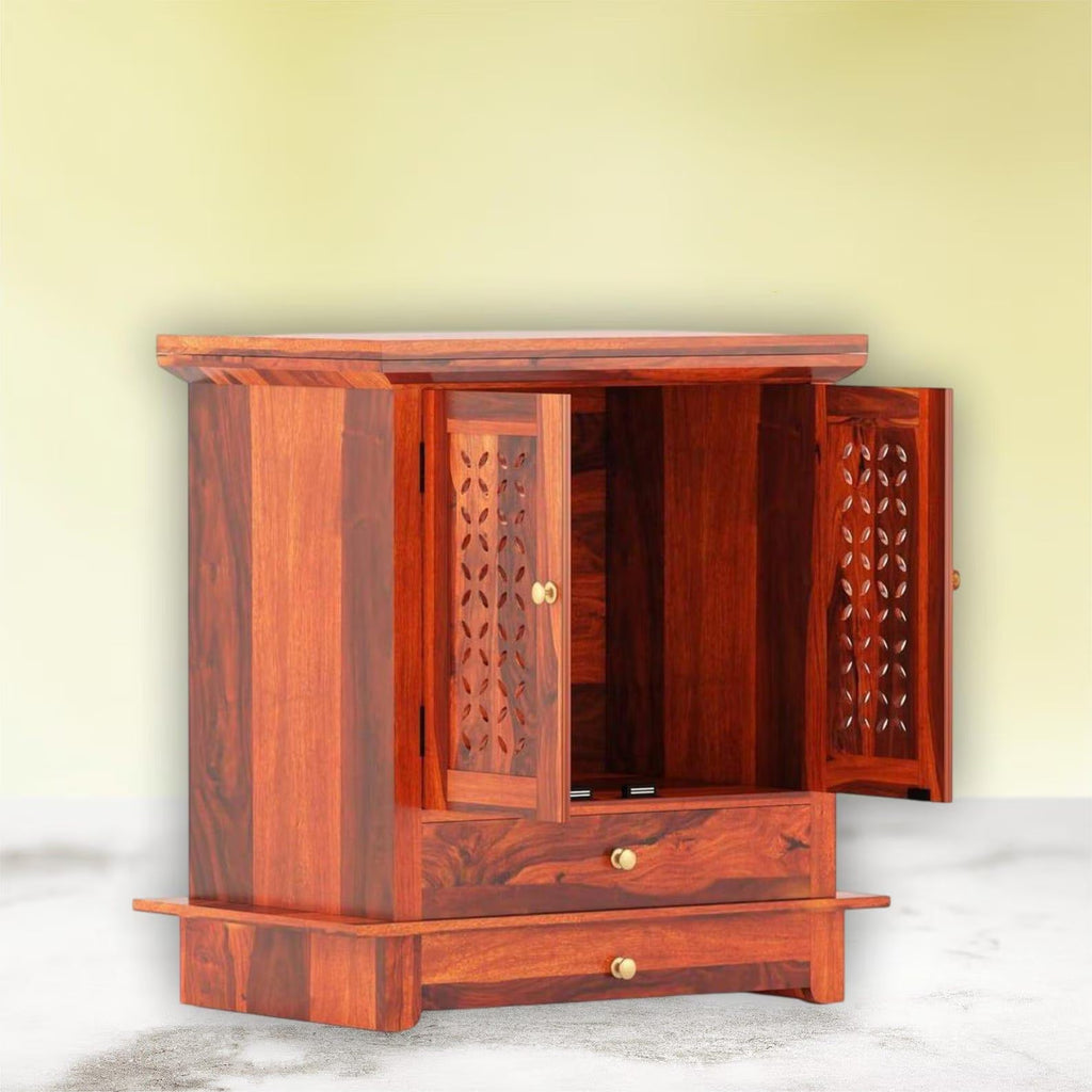 Teakwood mandir Handmade Customizable Home Wooden Temple solid teakwood hand carved unique Large Wooden Mandir All Handcrafted Carving