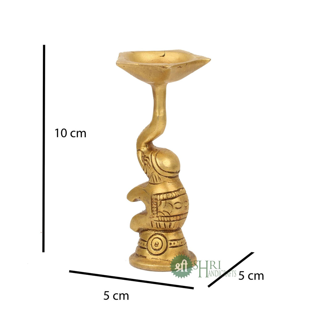 Brass Elephant Deepak