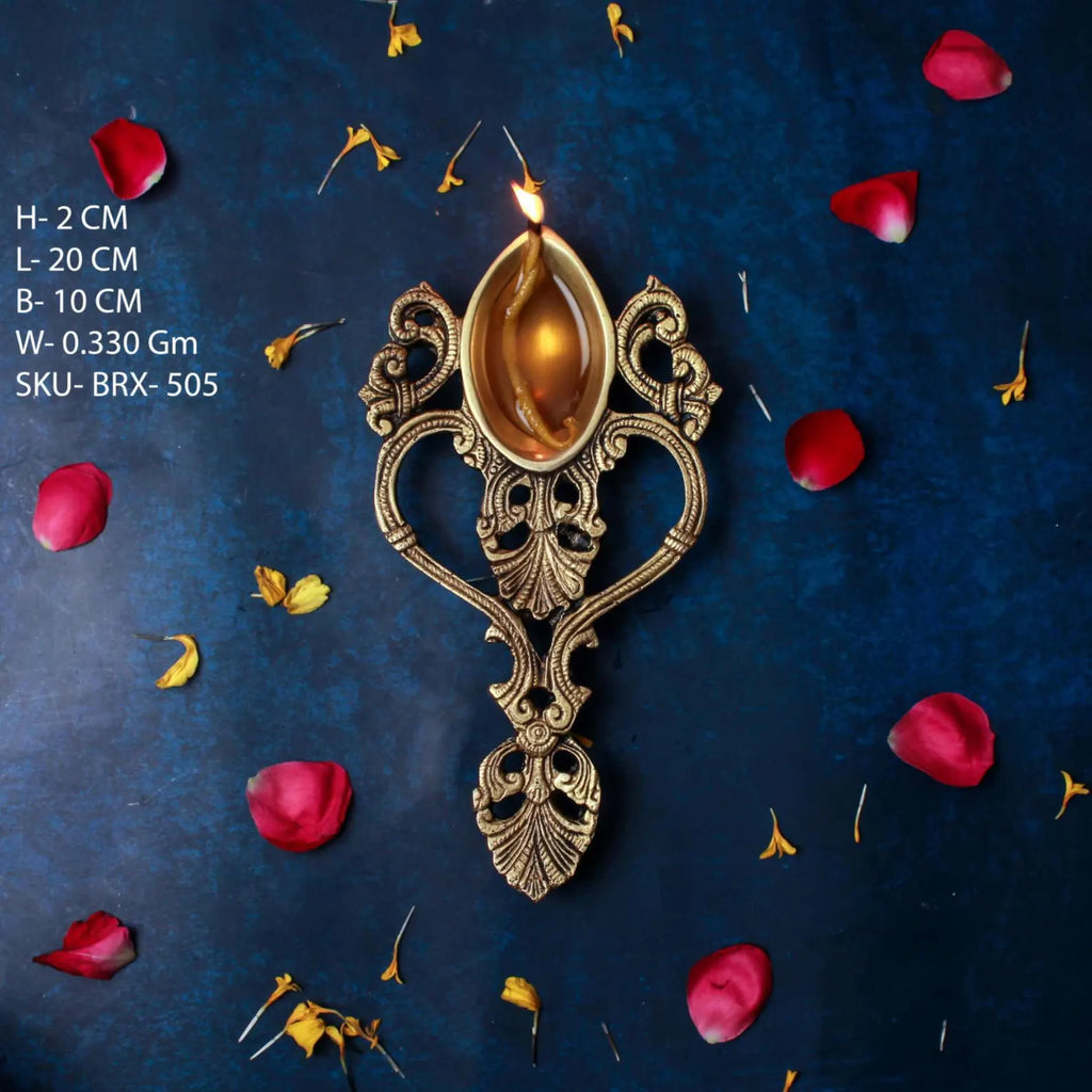 Handcrafted Brass Diya for Pooja