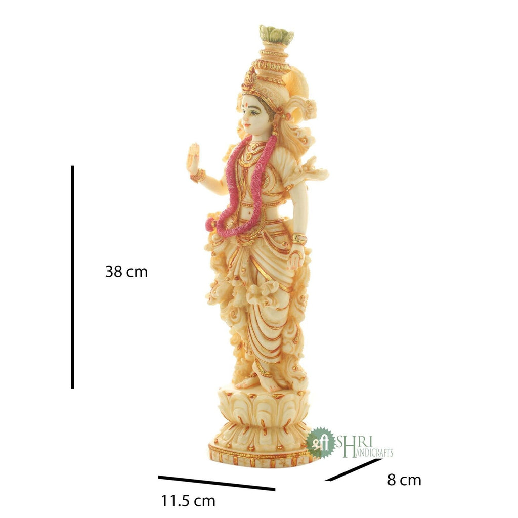 15 Inch Radha Marble Dust Idol