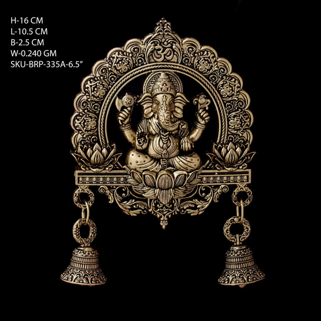 Premium Brass Ganapati Latkan