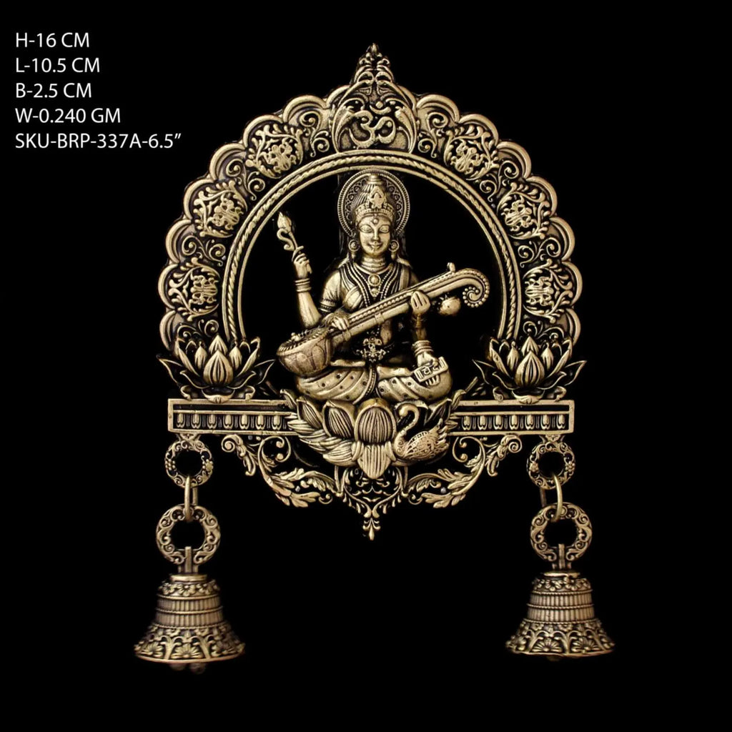 Premium Brass Saraswati Latkan