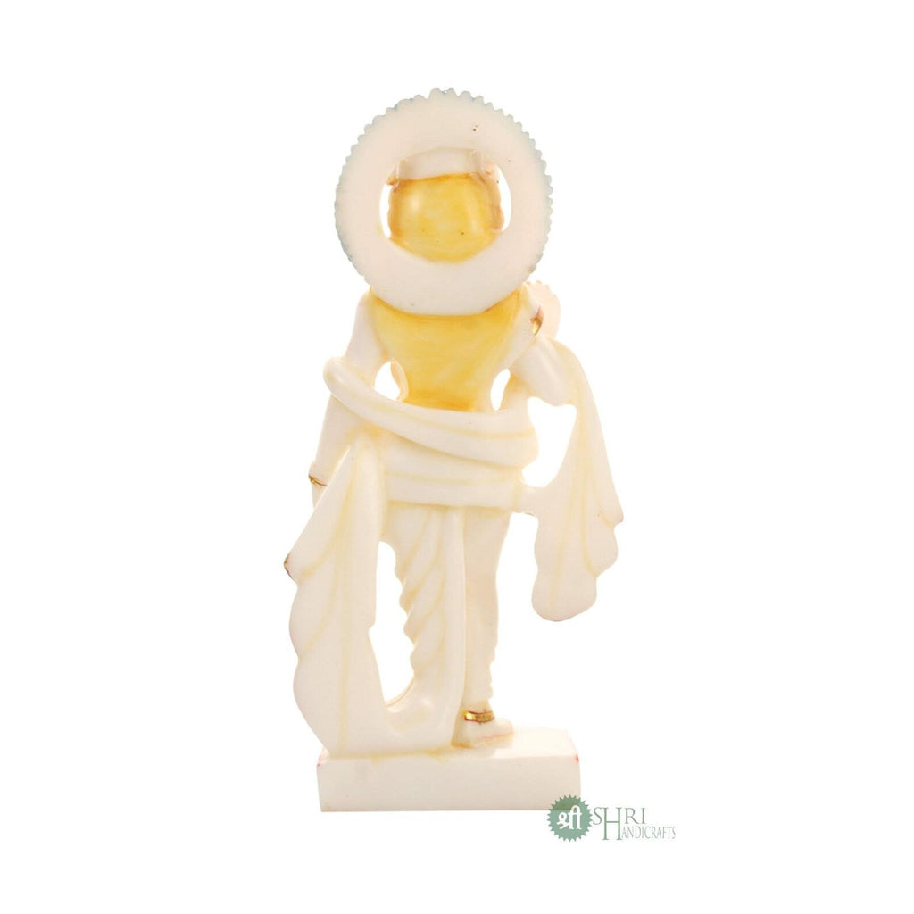 12 Inch Radha Marble Dust Idol