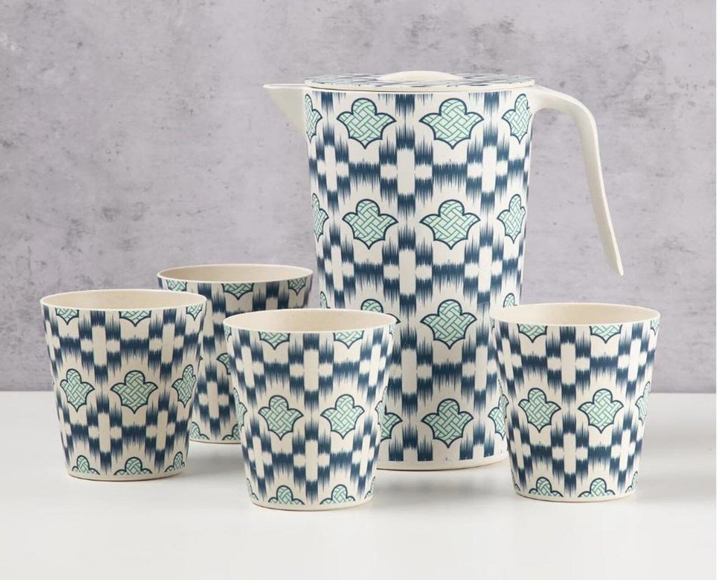 Organized Ovule Bamboo Jug Set
